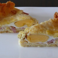 Bacon and Egg Pie - Grain-free and Gluten-free