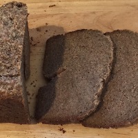 Paleo Bread-Maker Bread. Almond, Chia Seed & Walnut Flour- Grainfree, Glutenfree, Dairyfree